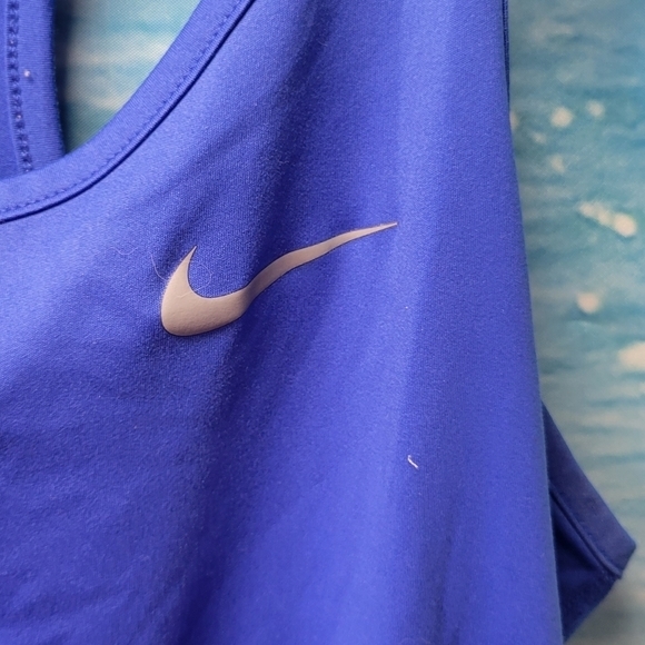 Nike Blue Athletic Racerback Tank Top Size Small Prowlers‎ - Picture 2 of 5